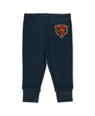 Baby Boys and Girls Newborn 3-Piece Chicago Bears Turn Me Around Bodysuits and Pant Set