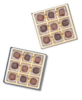 Sea Salted Caramel Gift Box Dark Chocolate, 18 Pieces