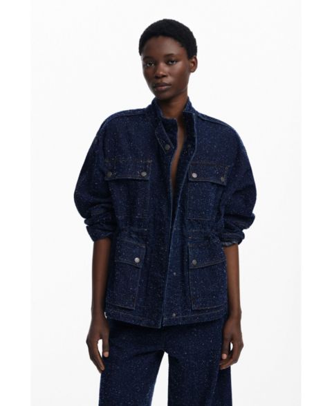 Женские куртки Desigual Trucker jacket with pockets