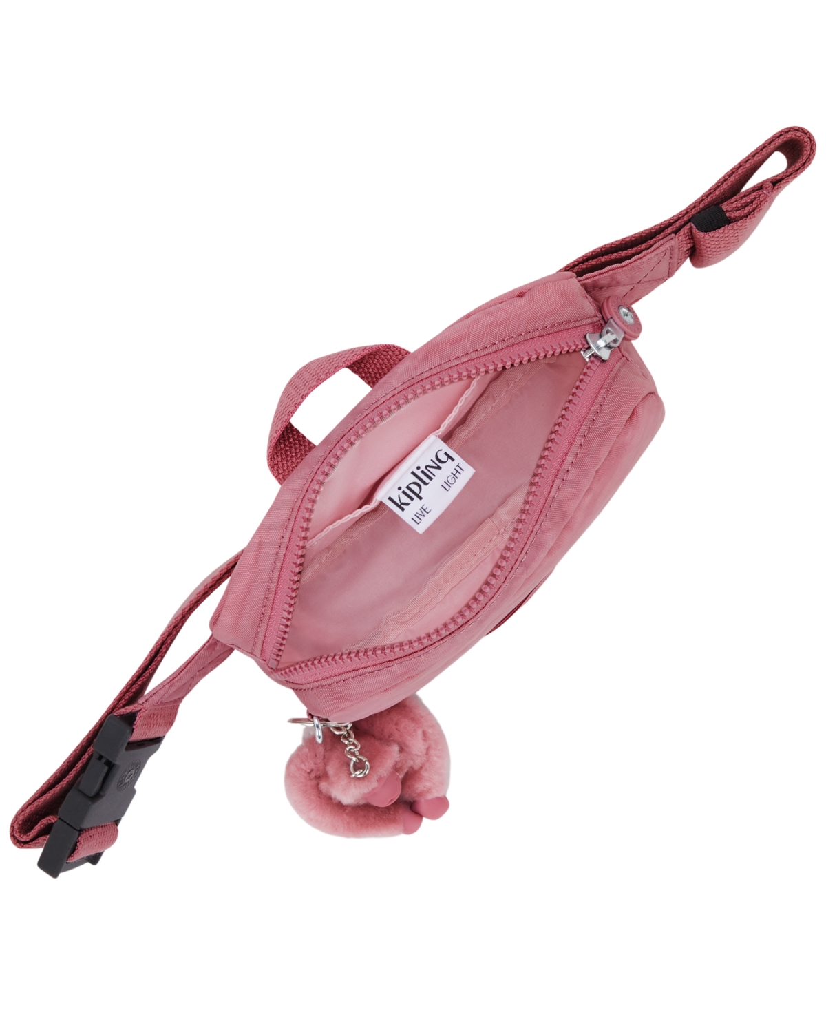 Kipling Alys Medium Waist Pack In Pink