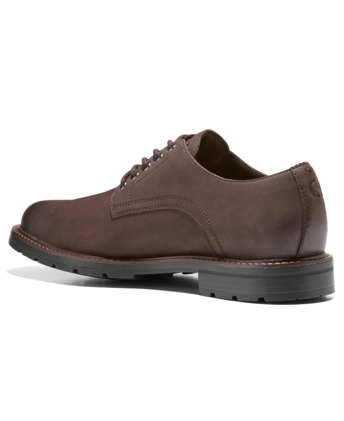 Cole Haan Chamberlin Grand Plain Toe Derby In Brown
