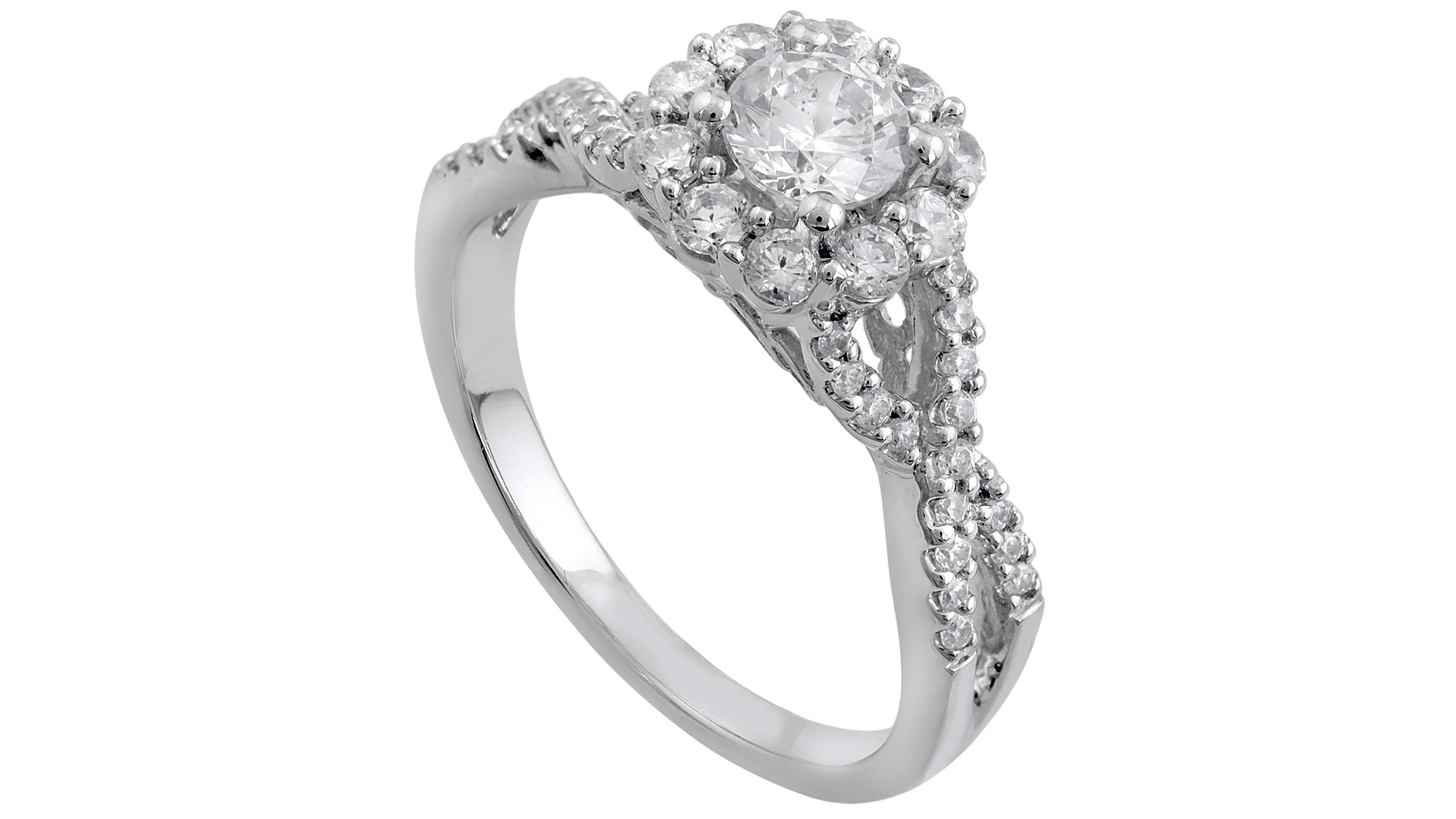 Macy's Diamond Ring (1 ct. t.w.) in 14K White Gold