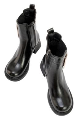 Moriah Buckle Block Heel Boot (Women