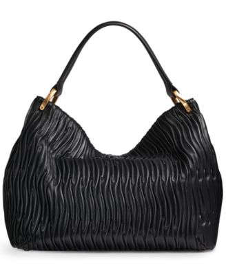 Glenwood Pleated Large Shoulder Handbag