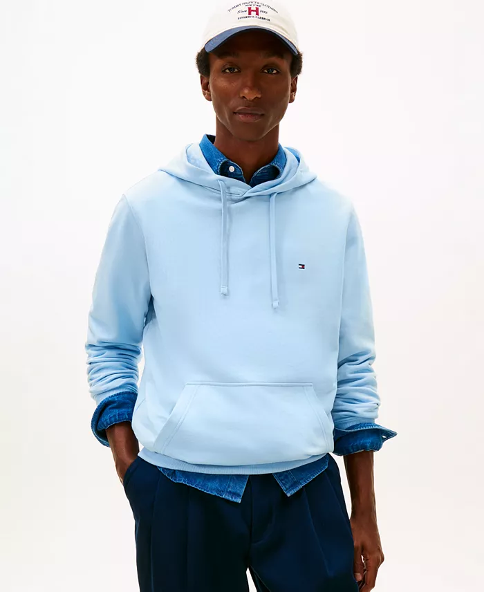 Men's Regular-Fit Essential Terry Hoodie - thumbnail 5