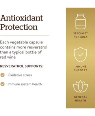 Resveratrol ,100 mg ,60 Veg Caps