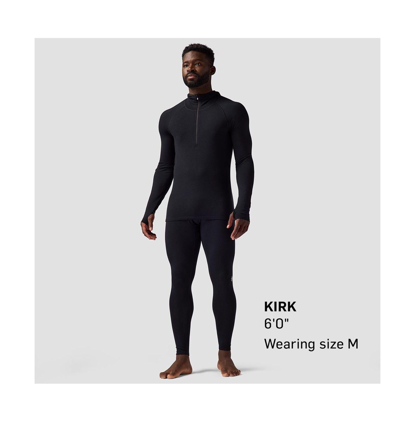 Трусы Baselayer для мужчин, шерсть мериноса — Backcountry, цвет: Чёрный — фото 5