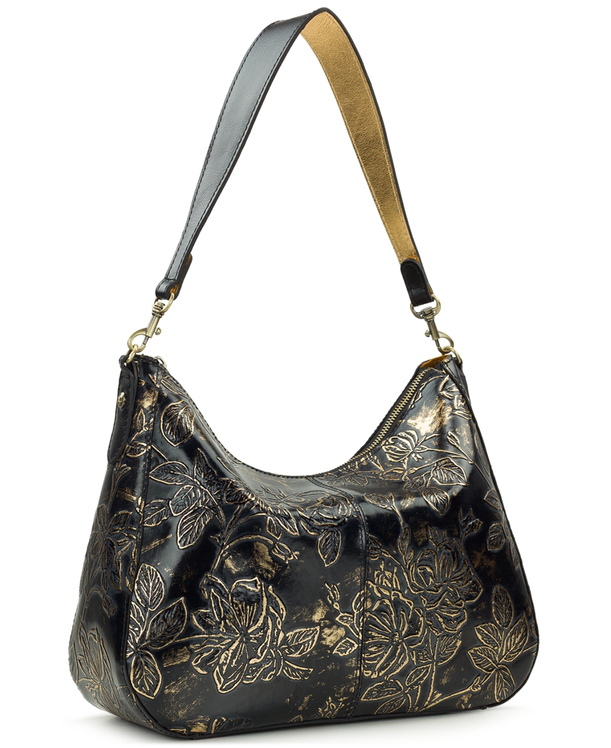 Patricia Nash Athani Bark Leaves Shoulder Handbag In Multi