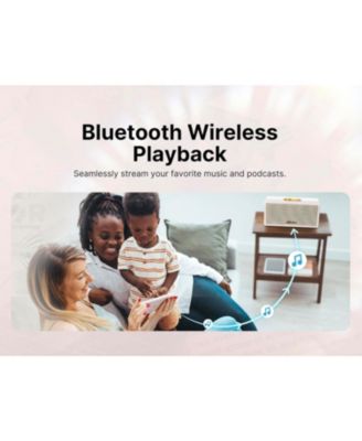 VAS-3003 Portable Bluetooth Speaker with Radio and USB Reader