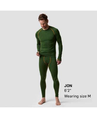 Men's Cedars RWS Merino Lt-Wt Baselayer Bottom Lightweight Long Underwear Bottoms