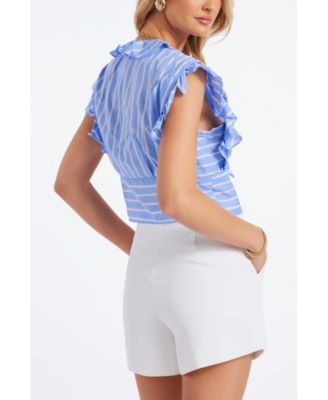 Women's BISHOP + YOUNG Raphael Ruffle Top