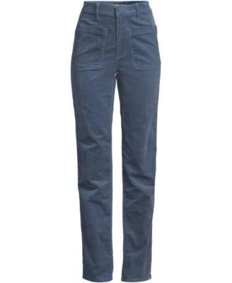 Women's Corduroy High Rise Rail Straight Leg Pants