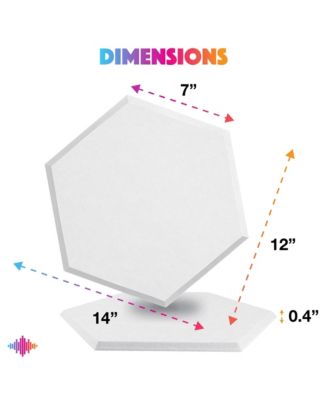 Acoustic Panels 18-Pack Soundproof Wall Panels Sound Absorbing