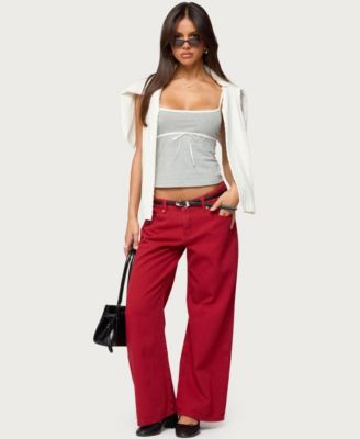 Women's Roman Low Rise Baggy Jeans