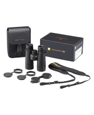 10x42 Monarch HG Water Proof Roof Prism Binocular with 6.9 Degree Angle of View, Black