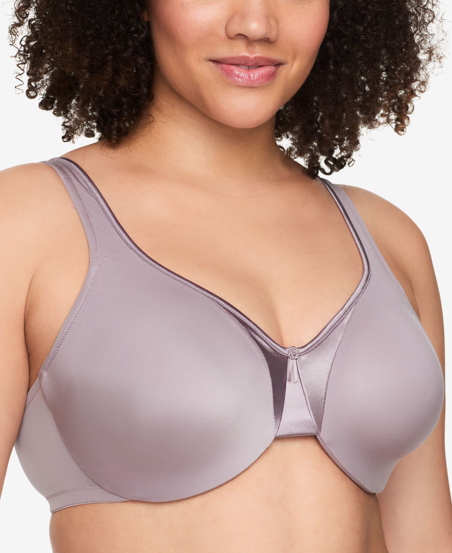 Women's Signature Support Cushioned Underwire for Support and Comfort Underwire Unlined Full-Coverage Bra 35002A