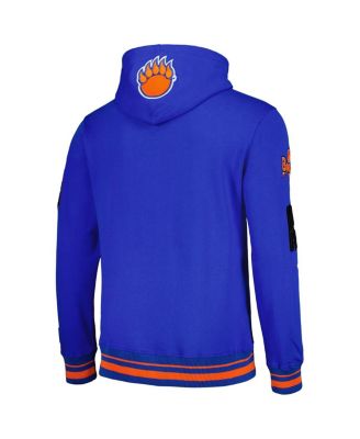 Men's Royal Morgan State Bears Homecoming Ribbed Fleece Pullover Hoodie