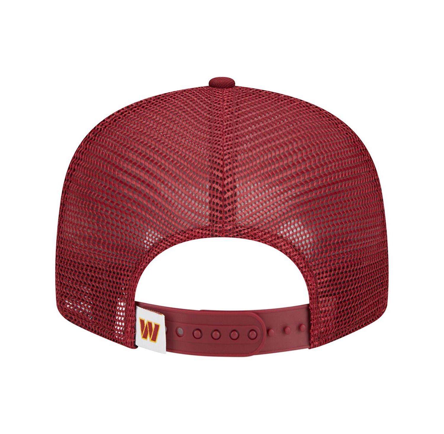 Big Boys and Girls Burgundy Washington Commanders Main Trucker 9FIFTY Snapback Hat