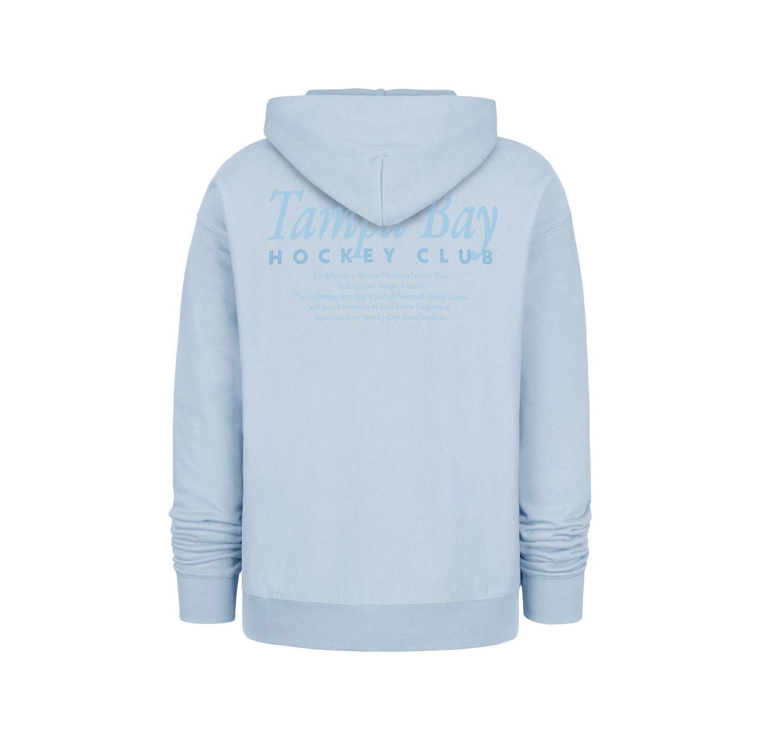 Men's Light Blue Tampa Bay Lightning Foundation Pullover Hoodie