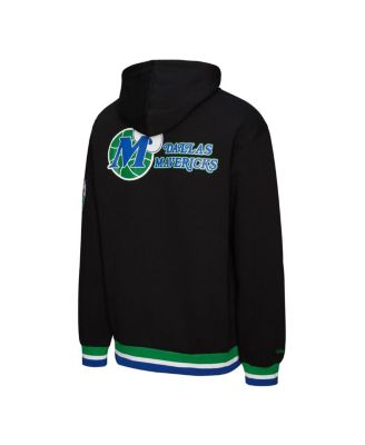 Men's and Women's Black Dallas Mavericks Heavyweight Hoodie