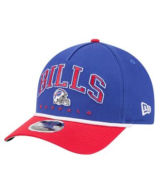 New Era - Men's Royal Buffalo Bills Arch COOLERA 9FORTY A-Frame Adjustable Hat