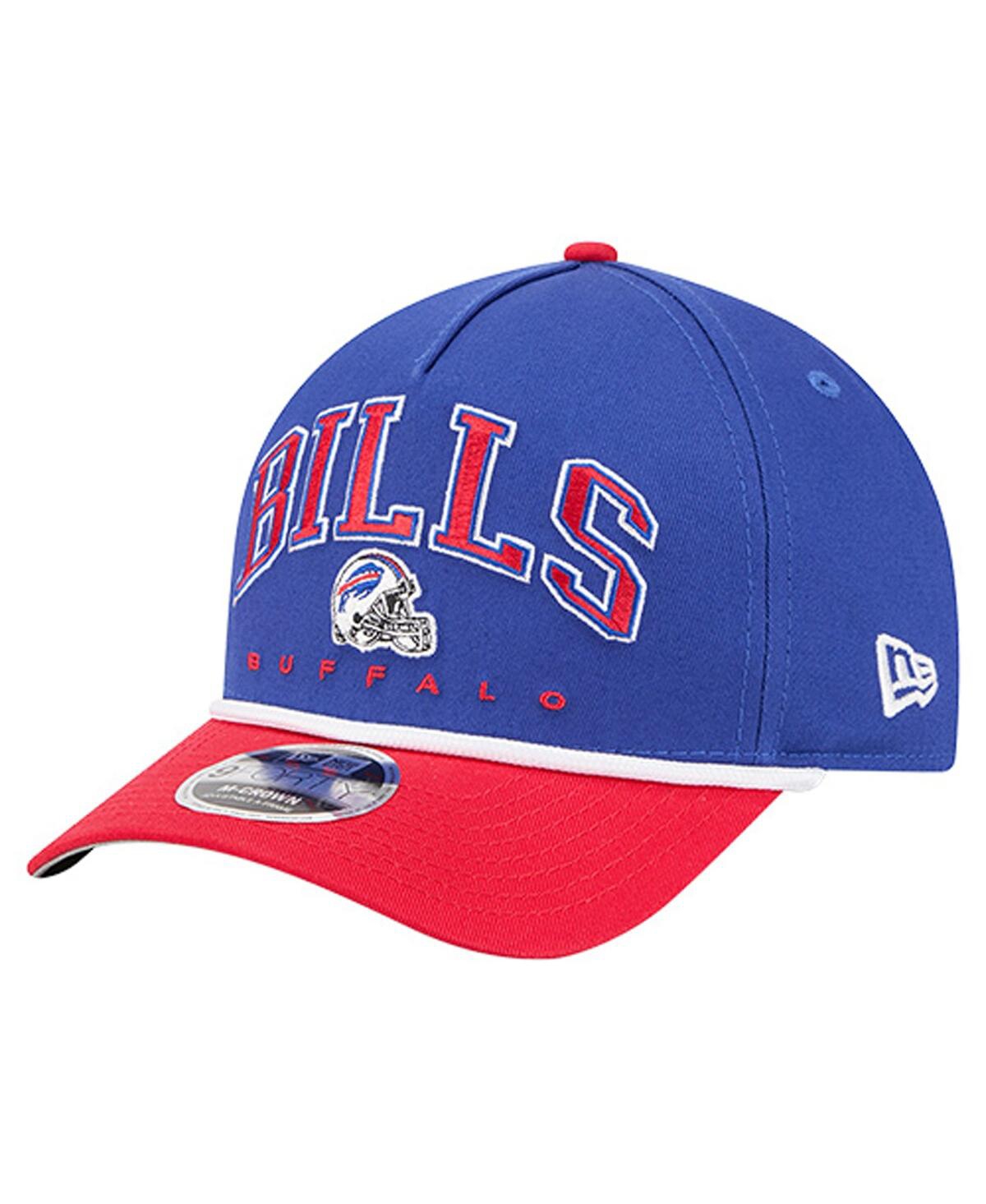 New Era Men's Royal Buffalo Bills Arch Coolera 9FORTY A-Frame Adjustable Hat