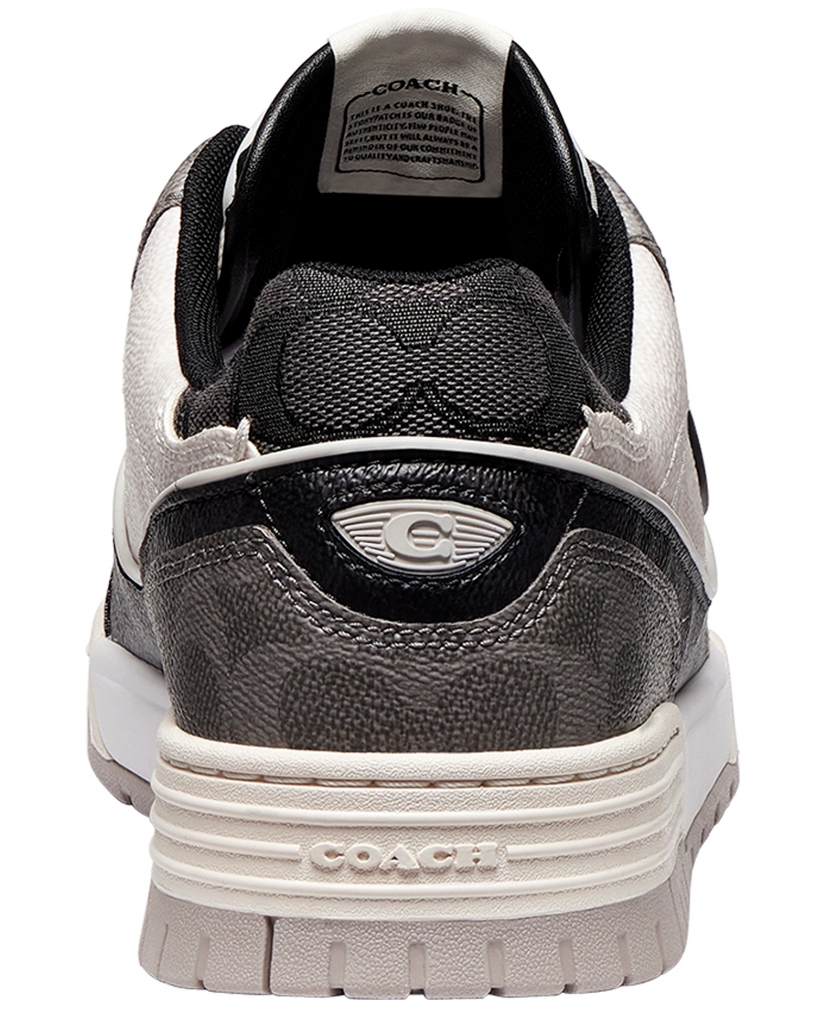 Coach Men's Soho Signature Round Toe Sneakers
