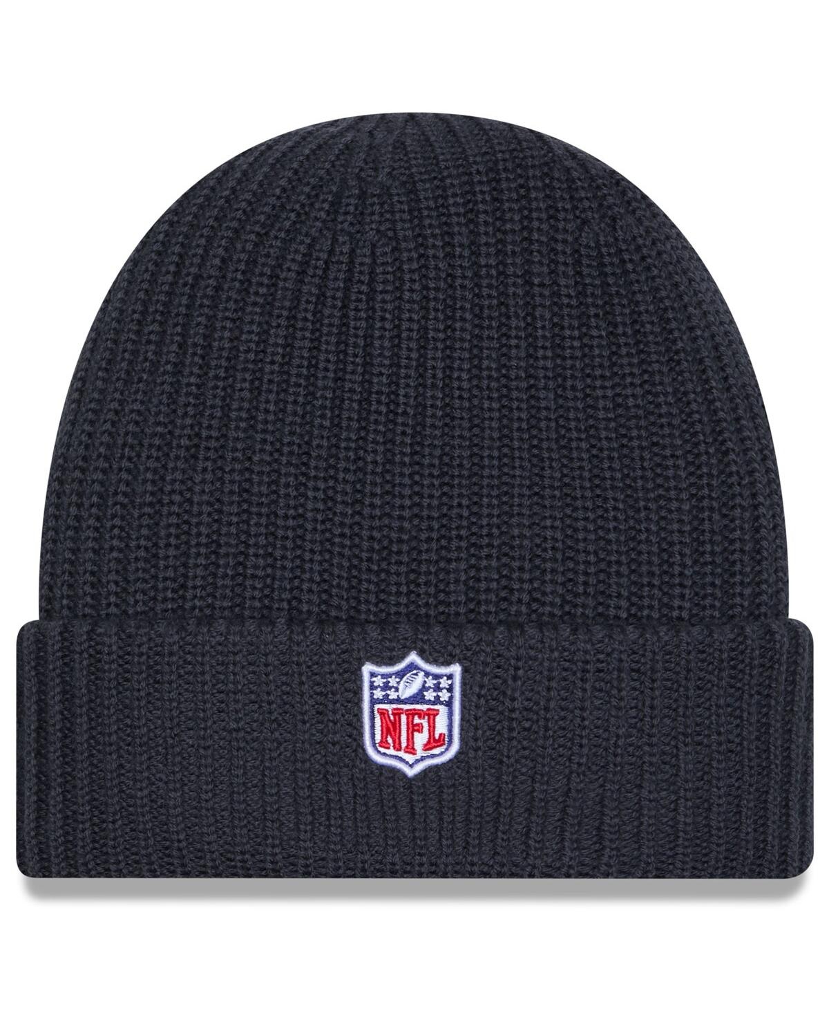 New Era Men's Charcoal Jacksonville Jaguars 2025 Sideline Cold Weather Cuffed Knit Hat