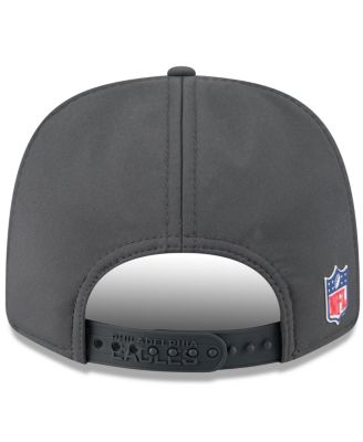 Men's Charcoal Philadelphia Eagles 2025 Sideline Cold Weather 9SEVENTY Adjustable Hat