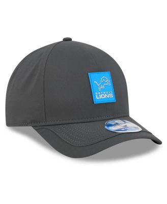 Men's Charcoal Detroit Lions 2025 Sideline Cold Weather 9FORTY M-Crown Adjustable Hat