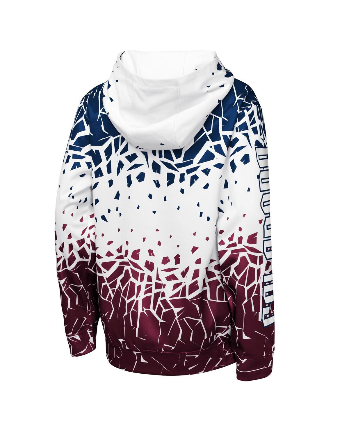 Outerstuff Big Boys And Girls Navy Colorado Avalanche Frozen Frenzy Hoodie In Multi