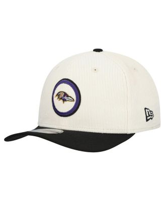 Men's Stone Baltimore Ravens Loyal Corduroy 9SEVENTY Adjustable Hat