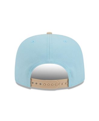 Men's Light Blue/Brown Dallas Cowboys Two-Tone Color Pack A-Frame 9FIFTY Snapback Hat