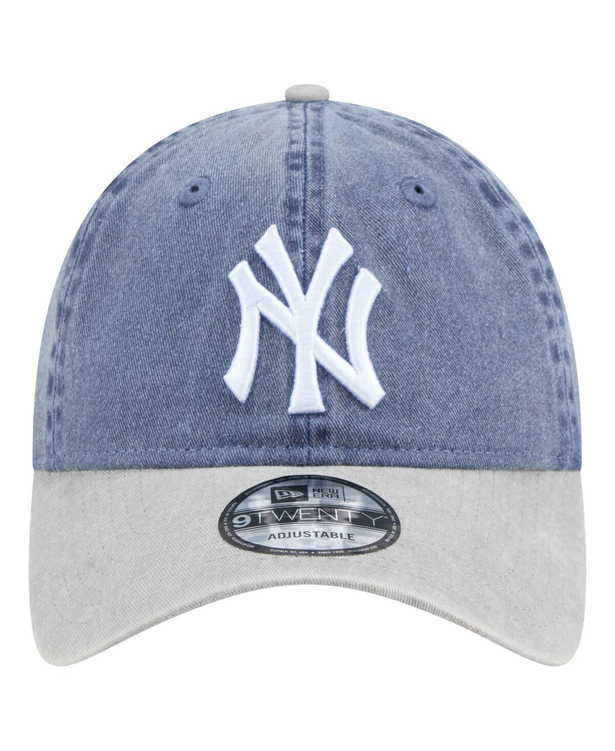 New Era Men's Navy/Gray New York Yankees Select 9TWENTY Adjustable Hat