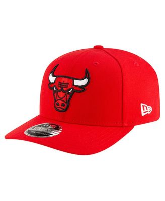 New Era - Men's Red Chicago Bulls 9SEVENTY Stock Adjustable Hat