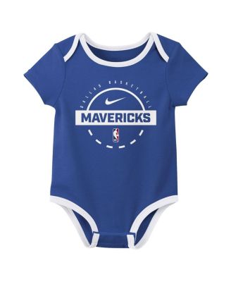 Baby Boys and Girls 2-Piece Dallas Mavericks Bodysuit Set