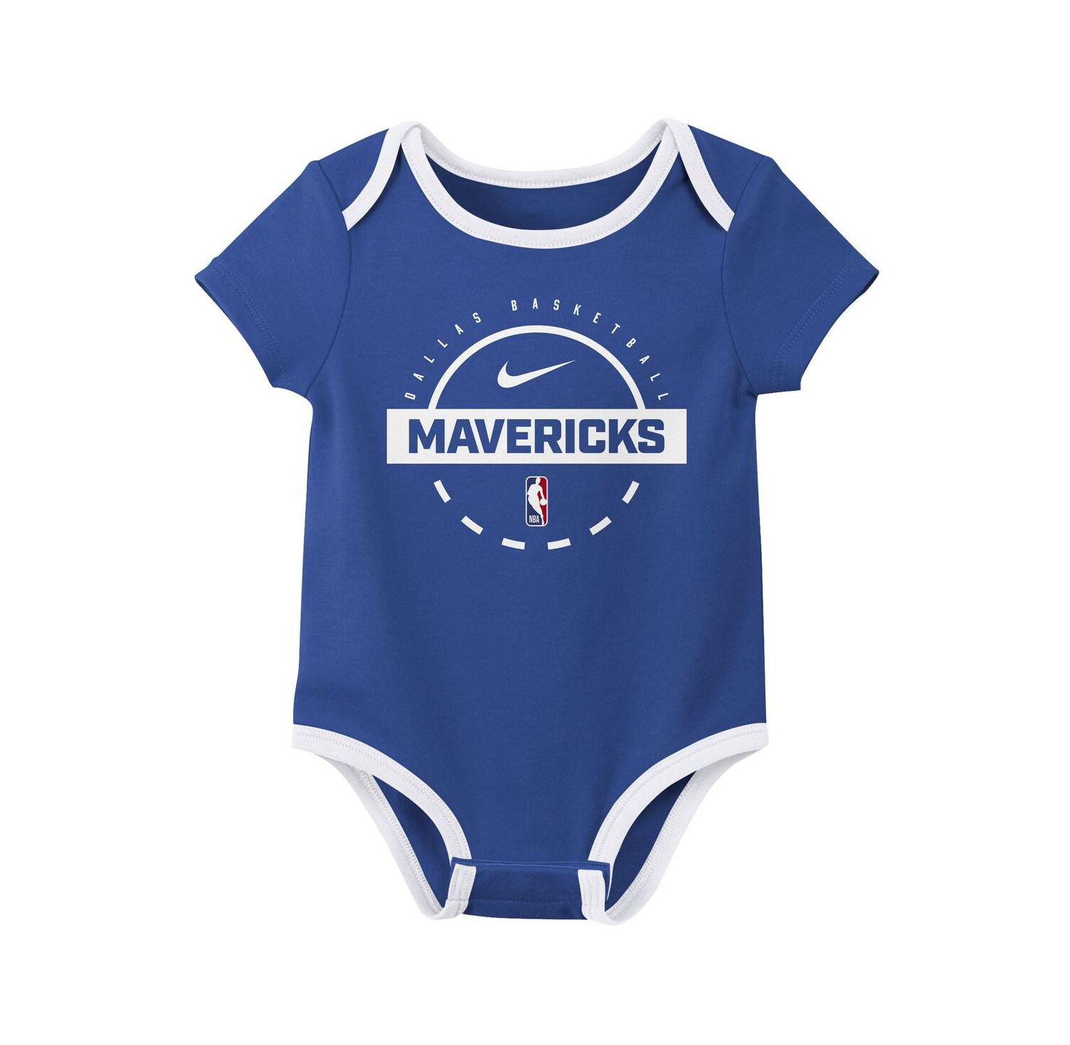 Baby Boys and Girls 2-Piece Dallas Mavericks Bodysuit Set