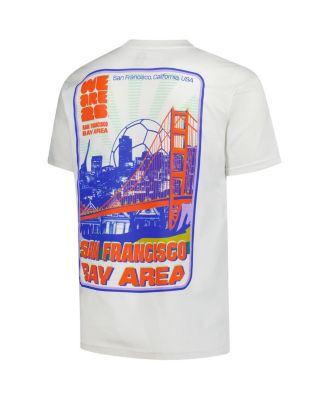 Men's Cream 2026 FIFA World Cup San Francisco Host City Local Oversized T-Shirt