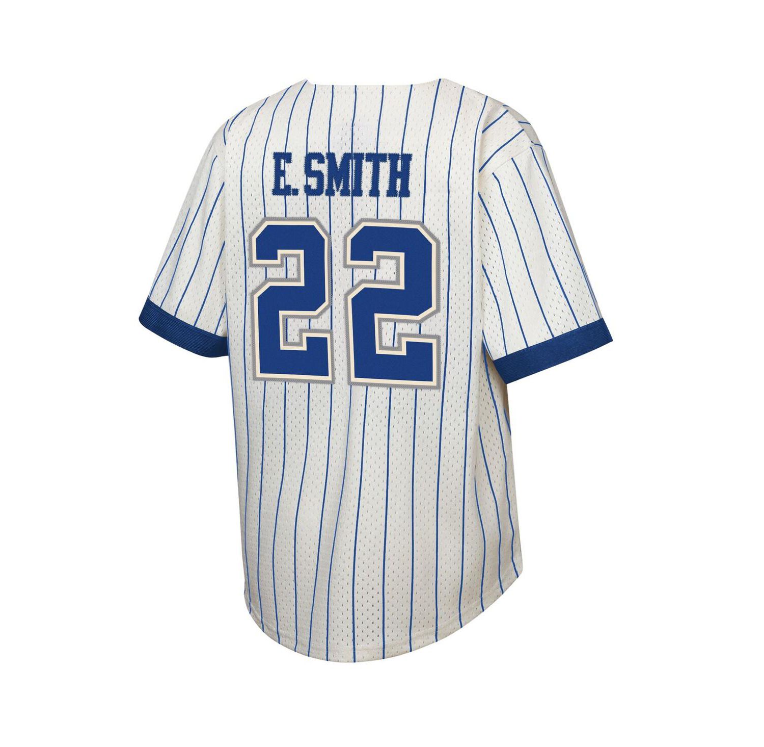 Big Boys and Girls Emmitt Smith Cream Dallas Cowboys Retired Player Name & Number Baseball Jersey