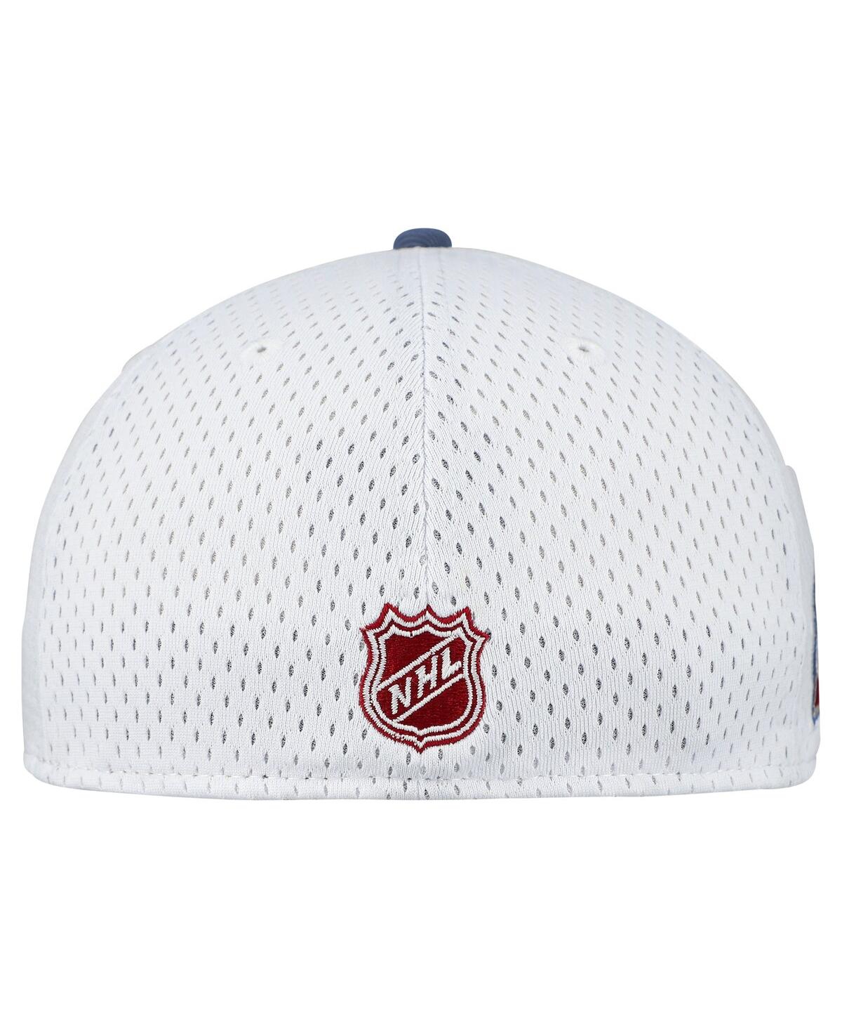 New Era Men's White/Navy Colorado Avalanche Mesh Crown Two-Tone 59FIFTY Fitted Hat