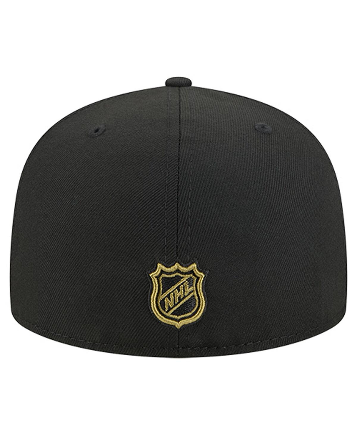 New Era Men's Black York Islanders Military Appreciation Digital Camo Stars 59FIFTY Fitted Hat
