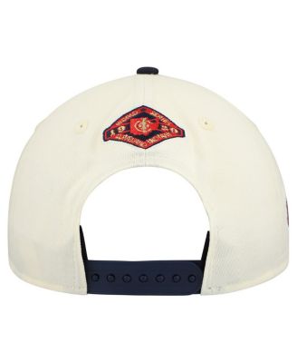 Men's Cream/Navy Cleveland Guardians World Series 9FORTY M-Crown Adjustable Hat