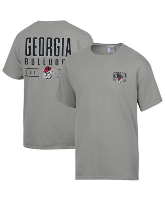 Comfortwash - Men's Gray Georgia Bulldogs Big Name T-Shirt