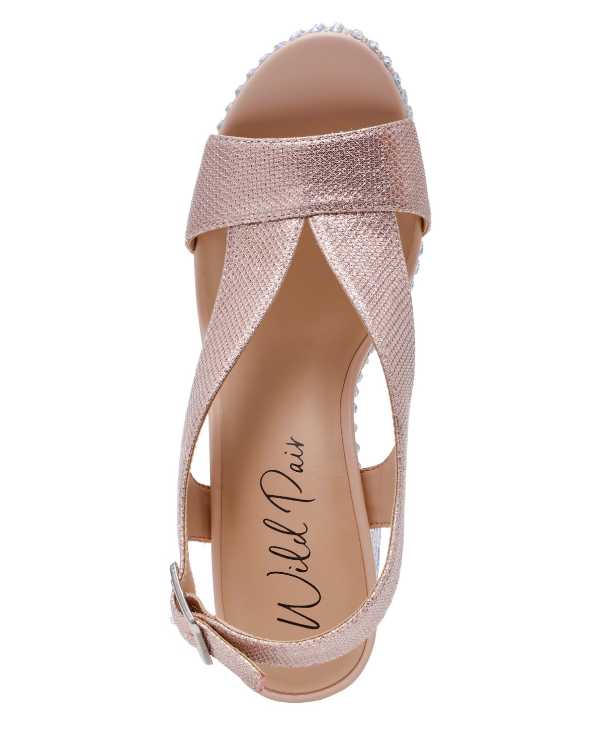 Wild Pair Women's Hayylo Round Toe Block Heel Sandals, Macy's Exclusive In Pink