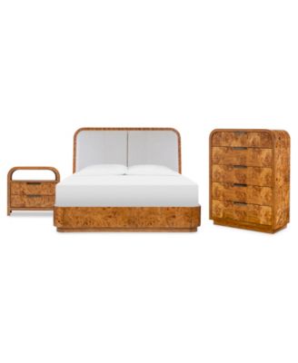 Furniture - Prescott 3-Pc. Queen Set (Bed, Chest & Nightstand), Created for Macy's