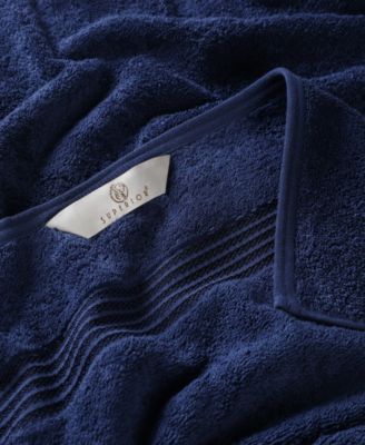 Solid Quick Drying Egyptian Cotton 6 Piece Bath Towel Set