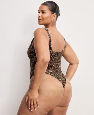 Women's Modern Tank Bodysuit, Regular and Plus