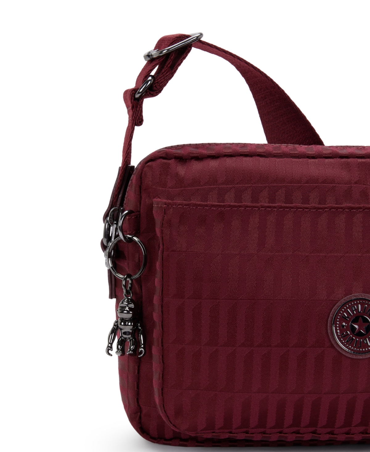 Kipling Abanu Multi Crossbody Bag In Burgundy