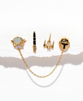 Crystal Star Wars™ This Is The Way Earring Set