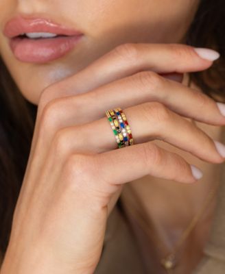 Harry Potter Slytherin House Crystal Ring